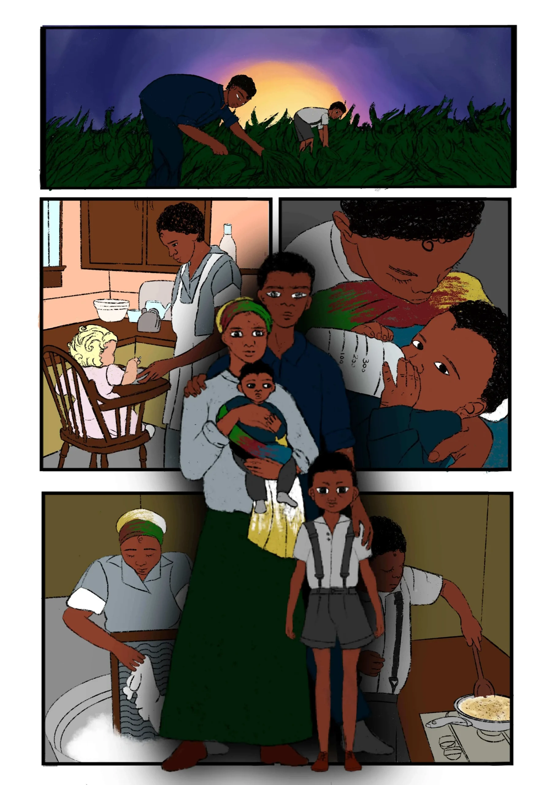 Two Children, One Country, Two Different Worlds